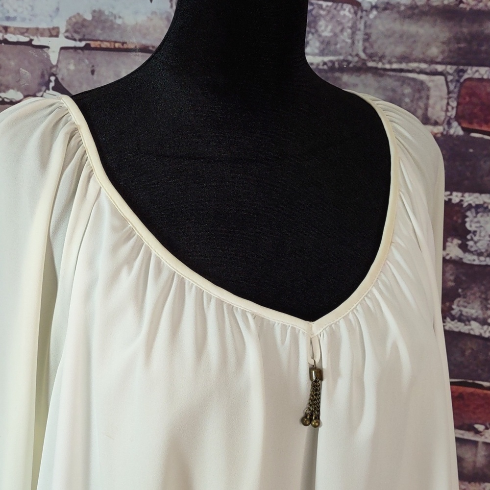 Joseph Ribkoff Peasant Top - Picture 5 of 7
